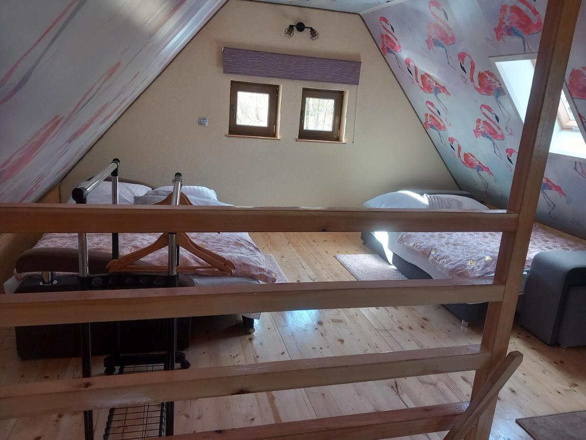 Кемпінг Szmerkowa Chatynka Z Kominkiem I Jacuzzi W Karkonoszach Любавка